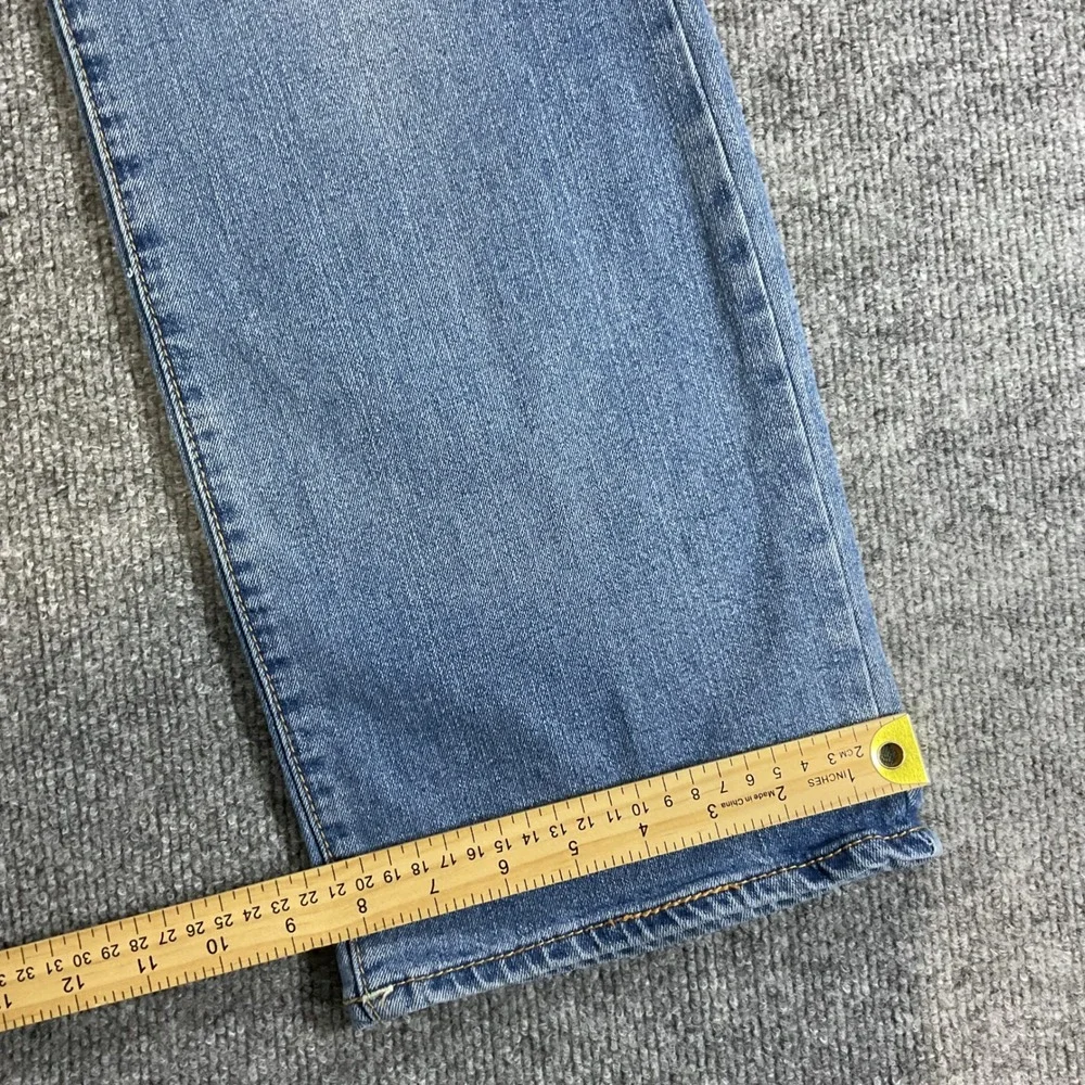 True Religion Ricky Relaxed Straight Jeans Mens 40x34 Blue Stretch Denim Pants